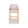 Roma FSC Bar Set 100cm High Table with 4 Deluxe Roma Bar Stools from Roseland Furniture