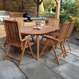 Ellipse FSC Table 6 Manhattan Recliners from Roseland Furniture