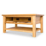 Surrey Oak Coffee Table - side view