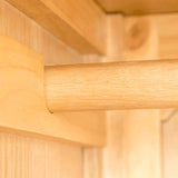 Surrey Oak Double Wardrobe & Drawer by Roseland Furniture