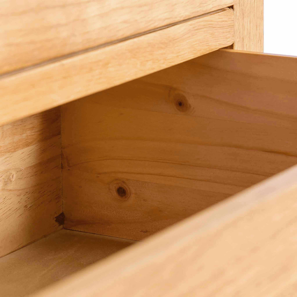 Surrey Oak 3 Drawer Chest by Roseland Furniture