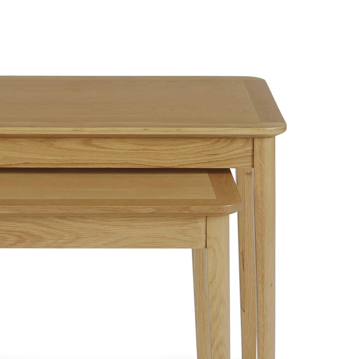 Alba Oak Nest of Tables from Roseland Furniture
