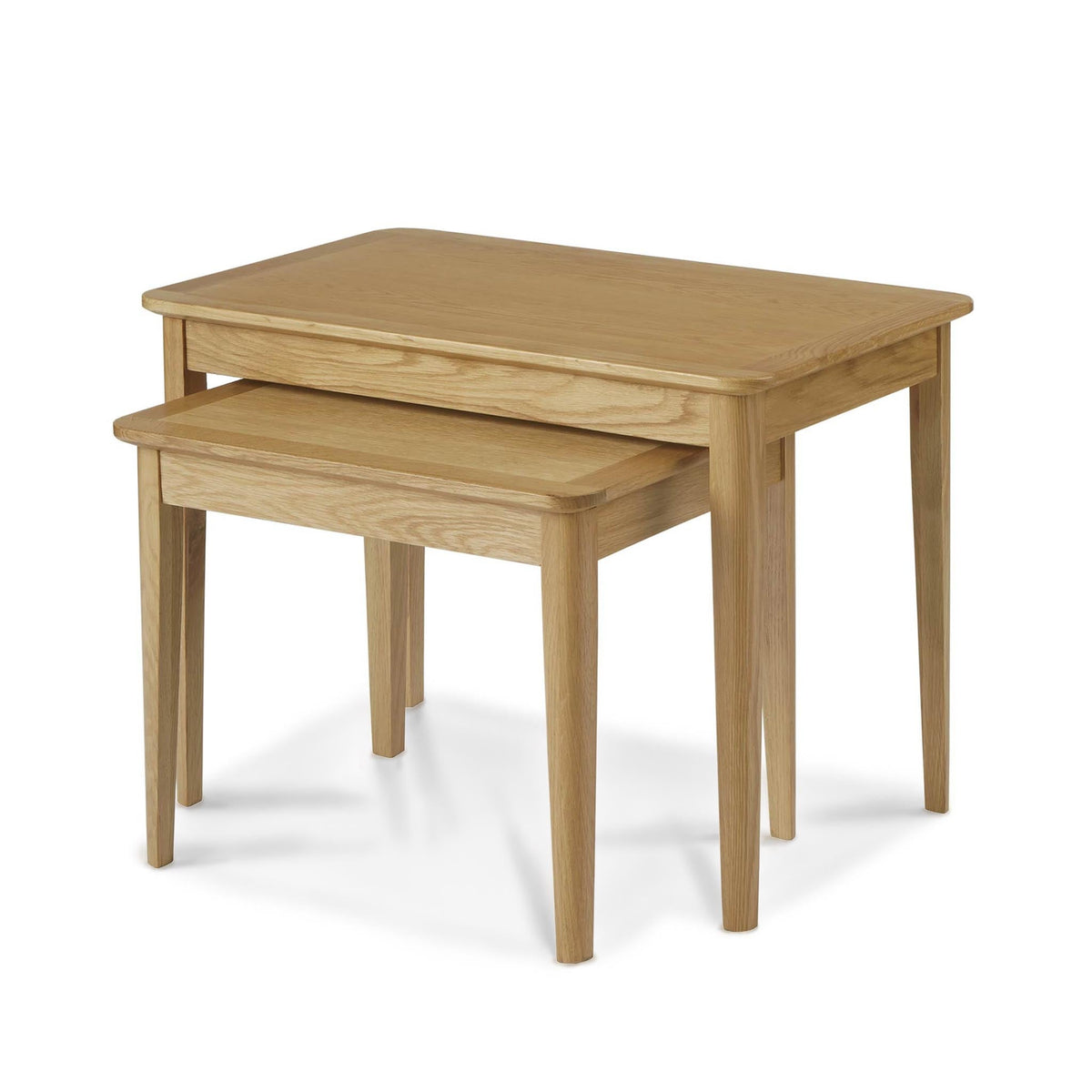Alba Oak Nest of Tables from Roseland Furniture