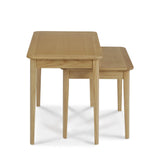 Alba Oak Nest of Tables from Roseland Furniture