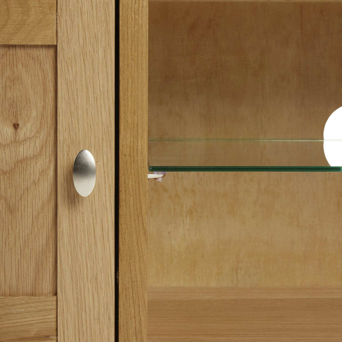 Alba Oak Large 120cm TV Stand from Roseland Furniture