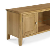 Alba Oak Large 120cm TV Stand from Roseland Furniture