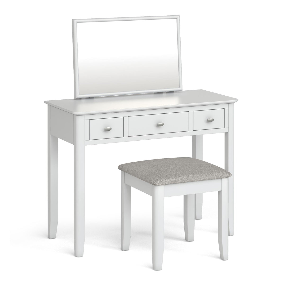 Chester White DRESSING TABLE SET from Roseland Furniture