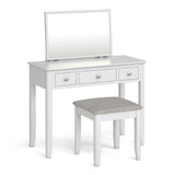 Chester White DRESSING TABLE SET from Roseland Furniture