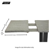Extension Leaf for Soho Grey Dining Table from Roseland Furniture