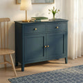 Stirling Blue Small Sideboard Cabinet from Roseland Furniture