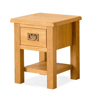Lanner Oak Lamp Table