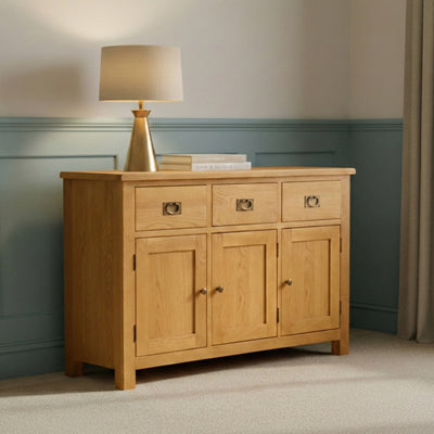 Lanner Oak Large Sideboard