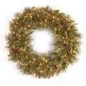 Glittery Warm White LED Gold 24
