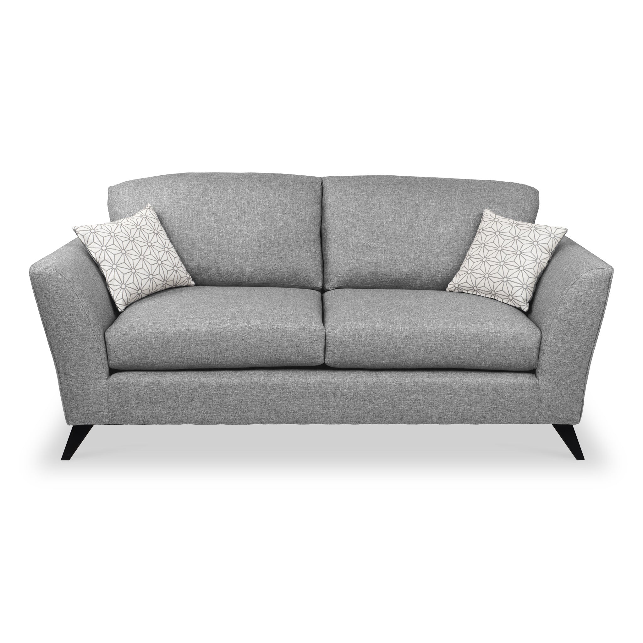 White on sale fabric lounge