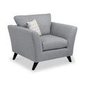 Geo Armchair in Charcoal by Roseland Furniture