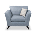 Geo Armchair in Denim by Roseland Furniture