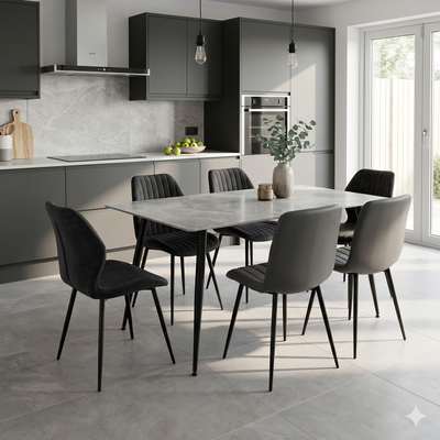 Kadison 130cm Sintered Stone Dining Table