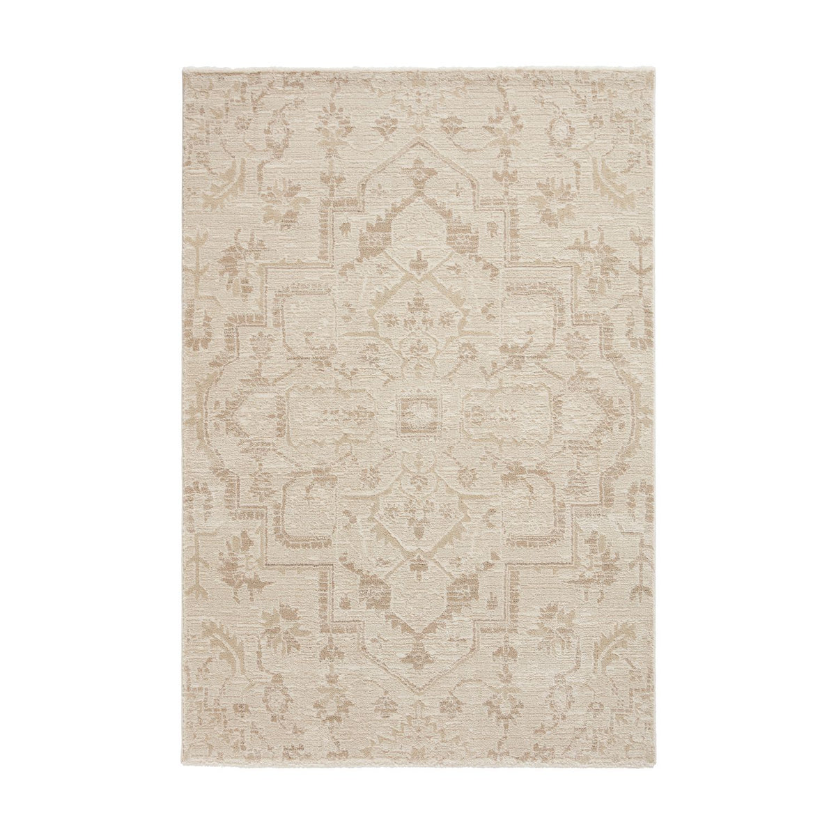 Cream Thornbury Jacquard Design  Rug from Roseland Furniture