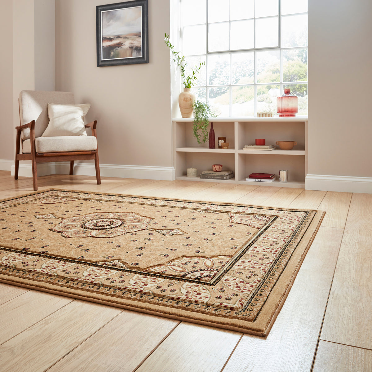 Holden Beige Rug from Roseland Furniture