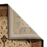 Holden Black Cream Rug from Roseland Furniture