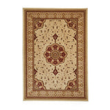 Holden Cream Red Rug from Roseland Furniture