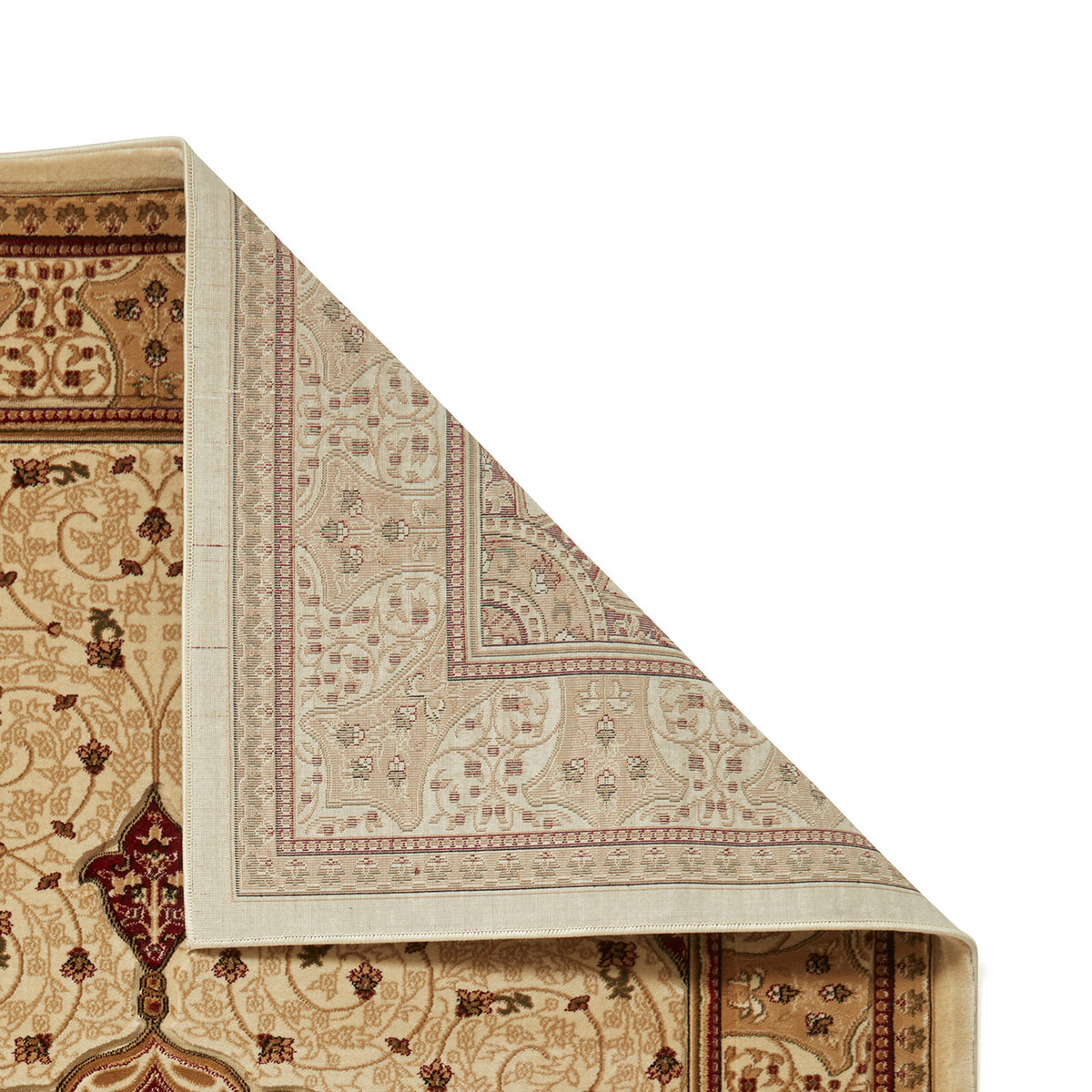 Holden Cream Red Rug from Roseland Furniture