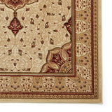 Holden Cream Red Rug from Roseland Furniture