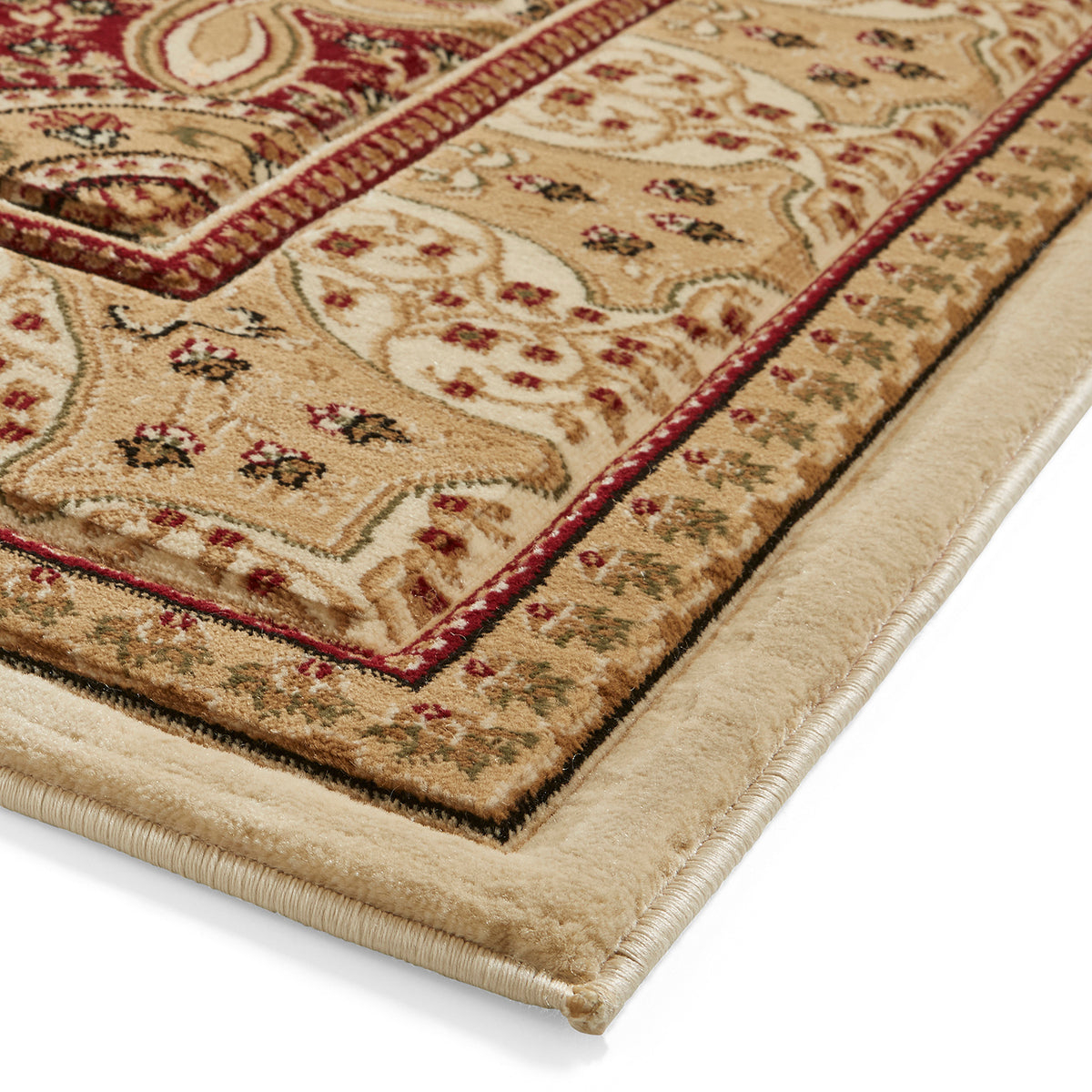 Holden Cream Red Rug from Roseland Furniture
