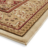 Holden Cream Red Rug from Roseland Furniture