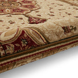 Holden Cream Red Rug from Roseland Furniture