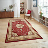 Holden Red Rug from Roseland Furniture