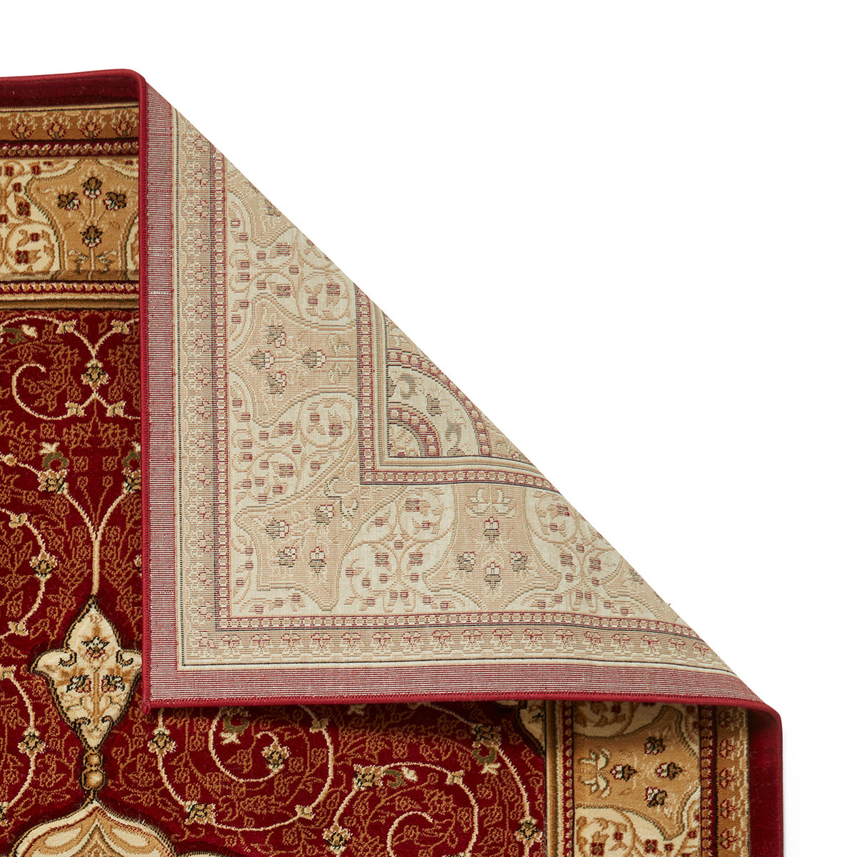 Holden Red Rug from Roseland Furniture