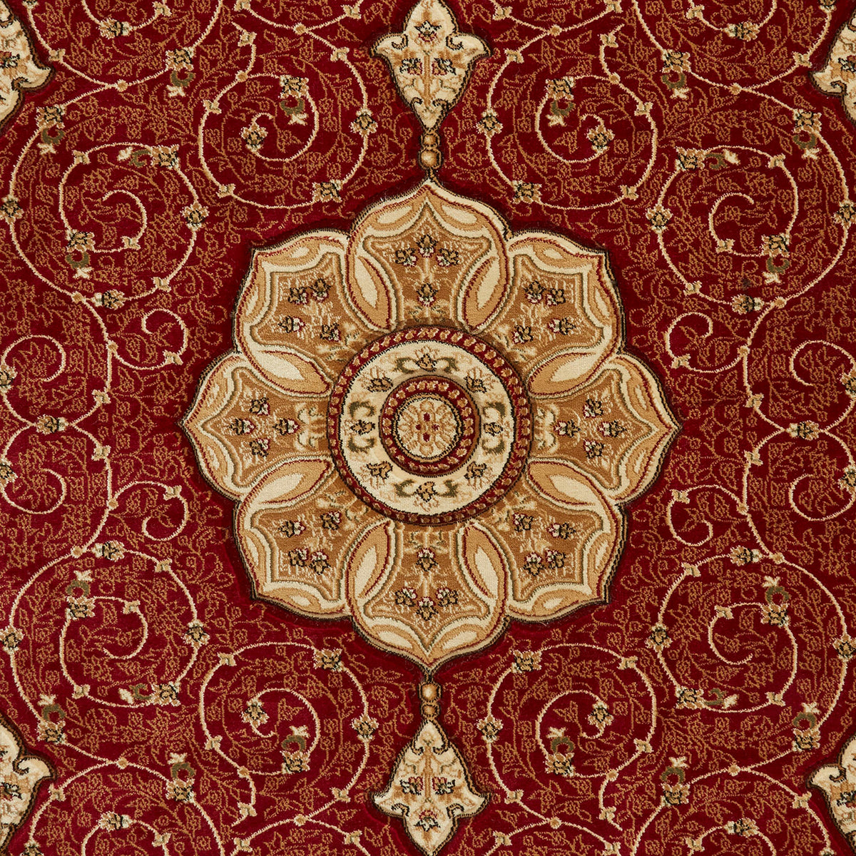 Holden Red Rug from Roseland Furniture