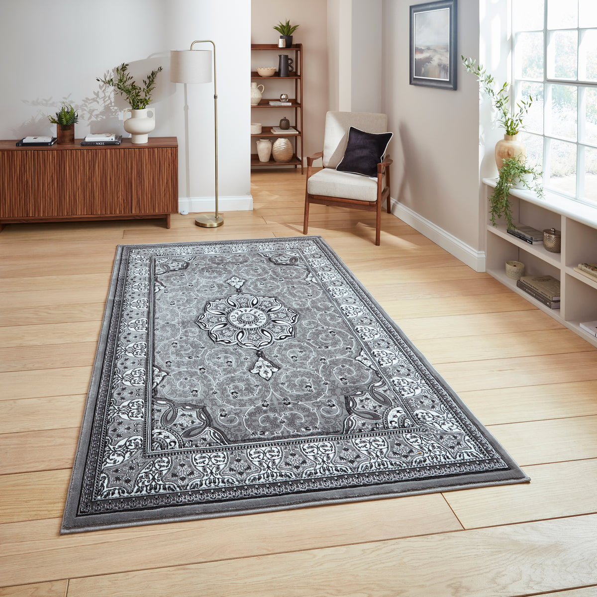 Holden Silver Rug from Roseland Furniture