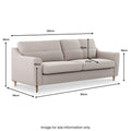 Justin 4 Seater Sofa from Roseland Furniture