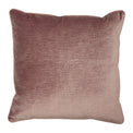 Stella Embossed Snakeskin 45cm Polyester Velvet Cushion Blush Pink