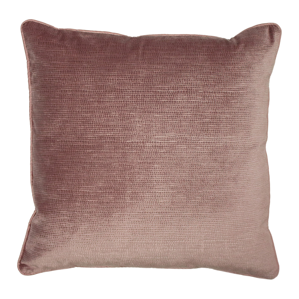 Stella Embossed Snakeskin 45cm Polyester Velvet Cushion Blush Pink