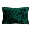 Verona 60cm Crushed Velvet Look Bolster Cushion green