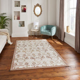 Bronze Laurence Llewelyn-Bowen Ornate Metallic Rug from Roseland Furniture