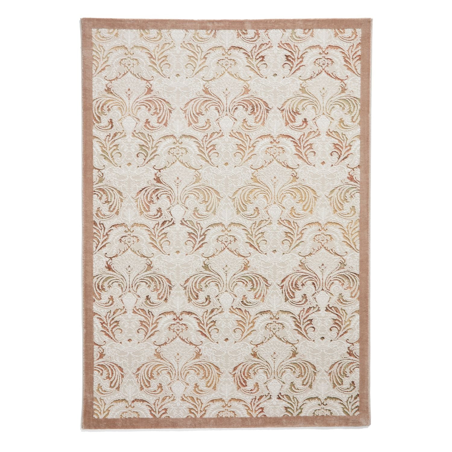 Bronze Laurence Llewelyn-Bowen Ornate Metallic Rug from Roseland Furniture