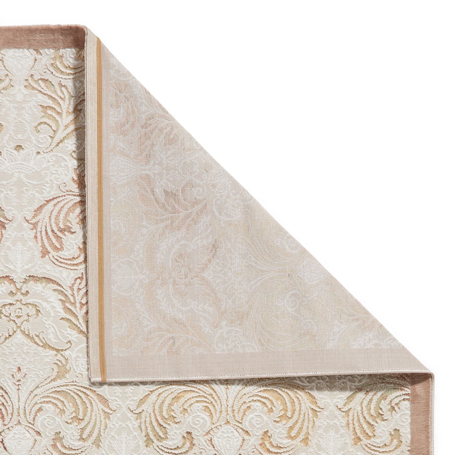 Bronze Laurence Llewelyn-Bowen Ornate Metallic Rug from Roseland Furniture