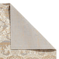 Gold Laurence Llewelyn-Bowen Ornate Metallic Rug from Roseland Furniture