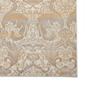 Gold Laurence Llewelyn-Bowen Ornate Metallic Rug from Roseland Furniture
