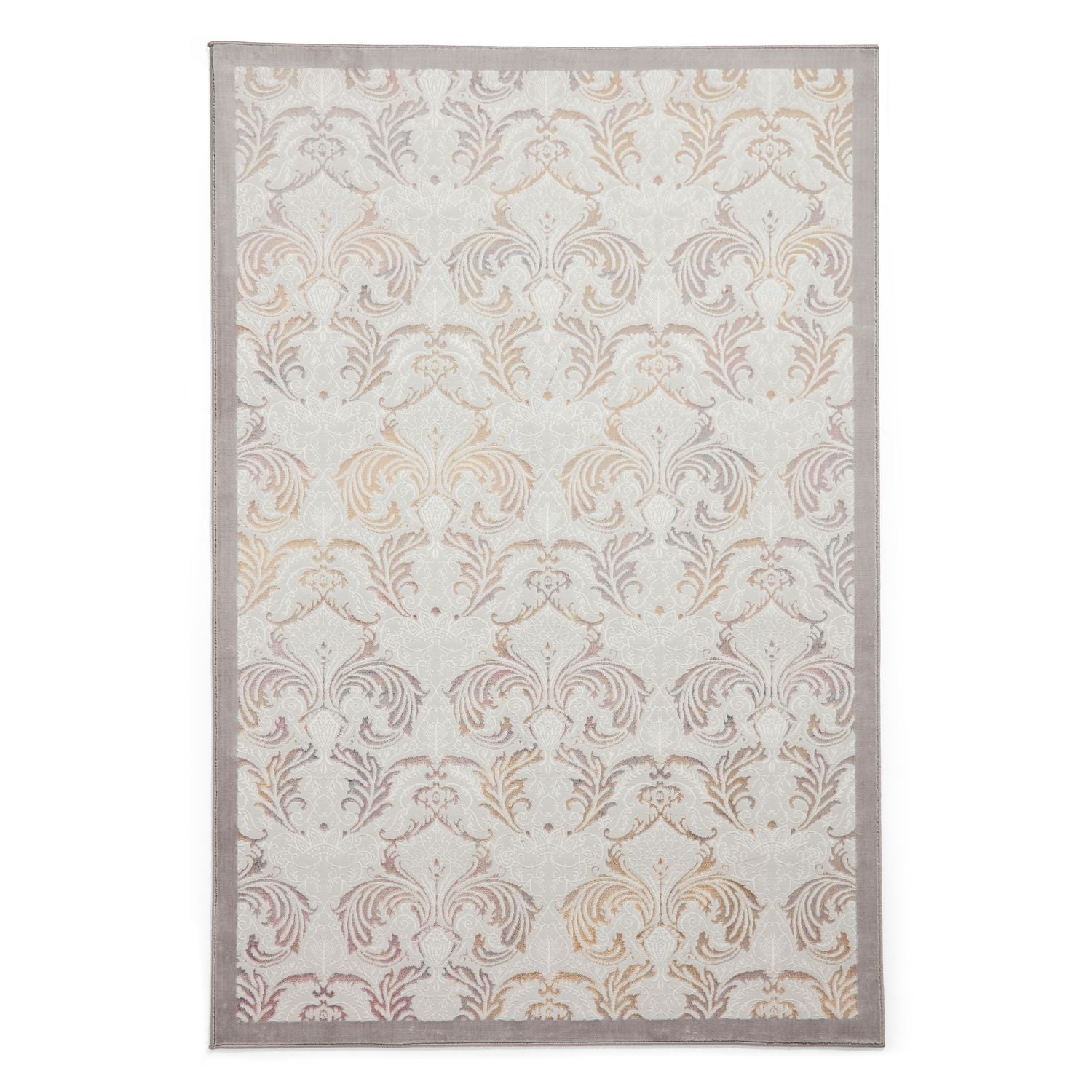 Pearl Laurence Llewelyn-Bowen Ornate Metallic Rug from Roseland Furniture