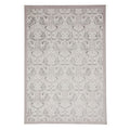 Silver Laurence Llewelyn-Bowen Ornate Metallic Rug from Roseland Furniture