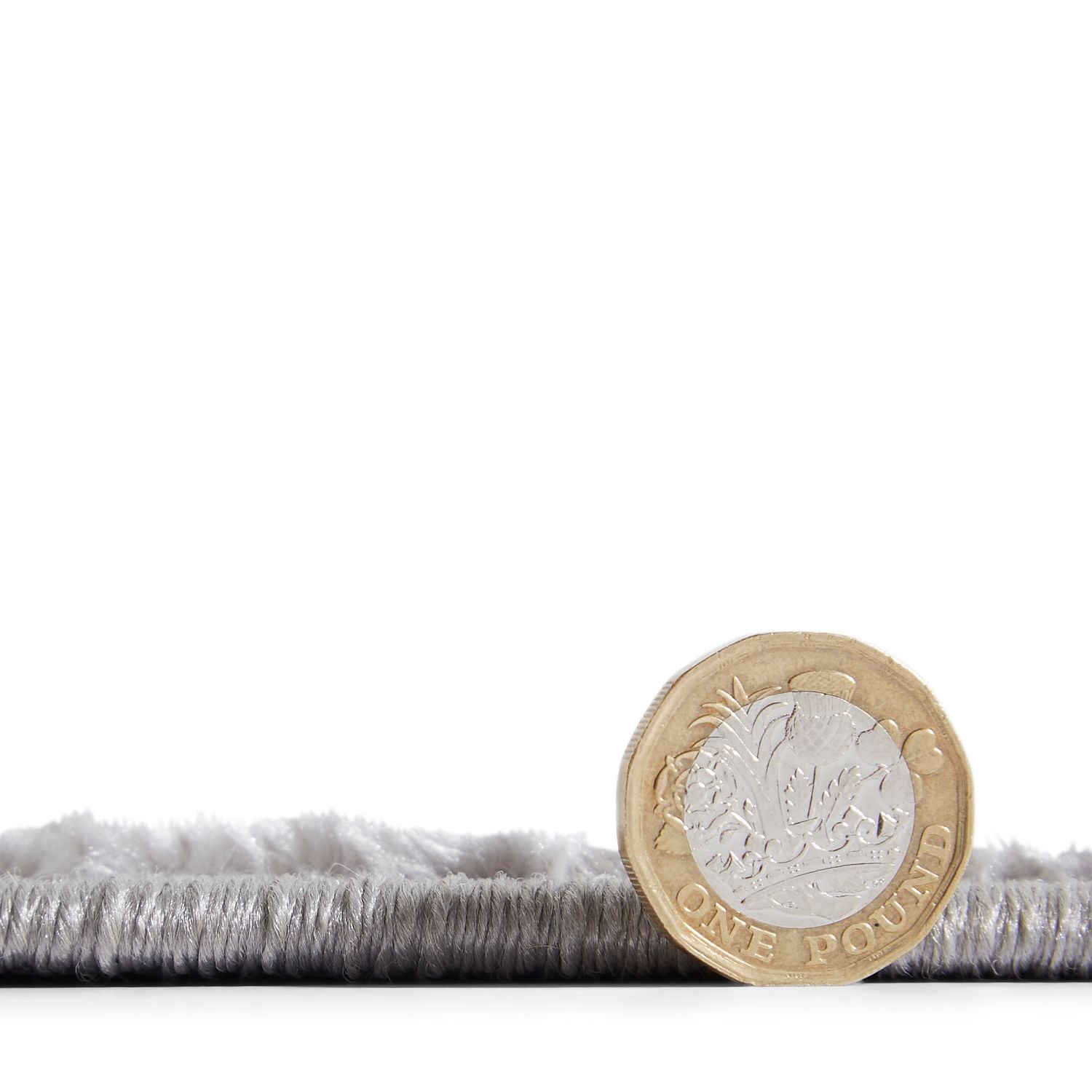 Silver Laurence Llewelyn-Bowen Ornate Metallic Rug from Roseland Furniture