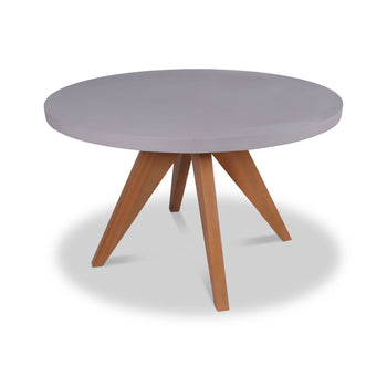 Luna 120cm Round Concrete Table