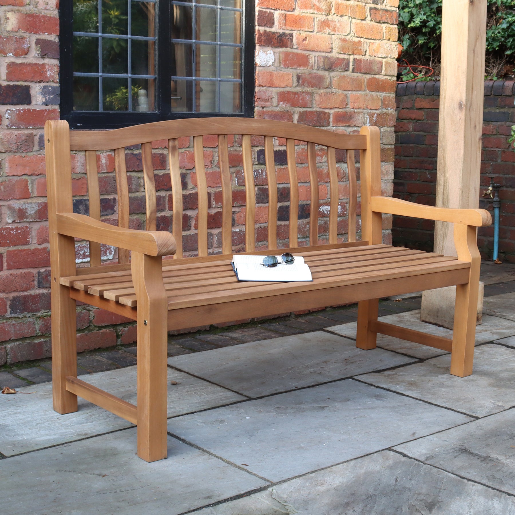 FSC 1 Lytham 3 Seater Bench from Roseland Furniture