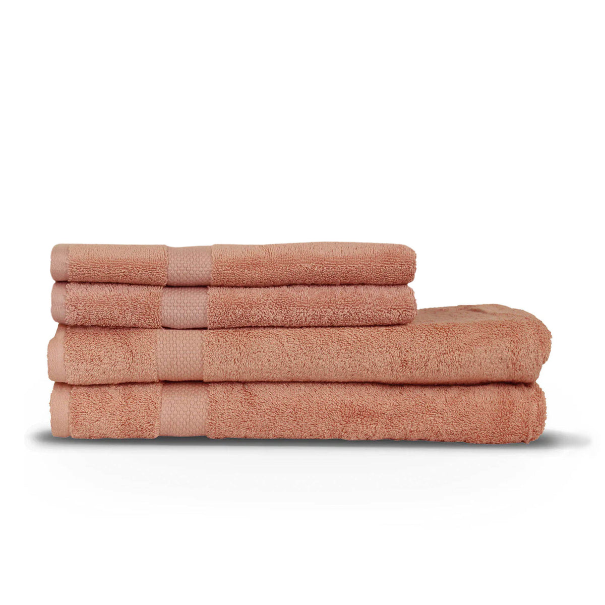 Loft Pink 4pc Cotton Hand / Bath Towel Set