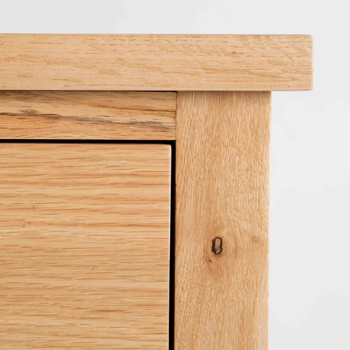 London Oak 2 over 4 chest of drawers from Roseland Furniture